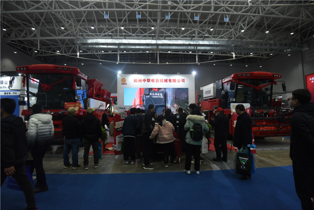 【2023全国农机展】中联收获三大产品“引爆”现